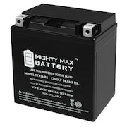 MIGHTY MAX BATTERY YTX16-BS 12V 14Ah Battery Replaces Suzuki Boulevard M109R Boss 06-17 YTX16-BS119
